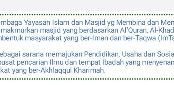 visi misi